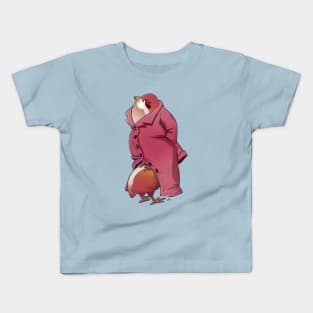 Three Birds in a Trench Coat Kids T-Shirt
